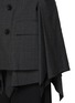  - SACAI - Glen Check Double Breasted Wool Blazer