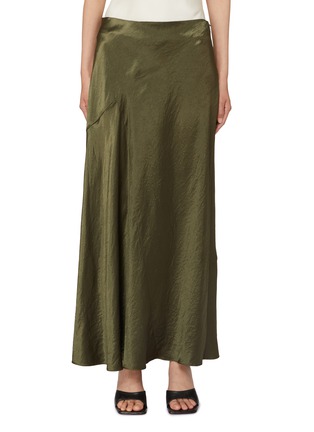 Main View - Click To Enlarge - VINCE - Panelled Bias Cut Maxi Skirt