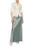 Figure View - Click To Enlarge - VINCE - Panelled Bias Cut Maxi Skirt