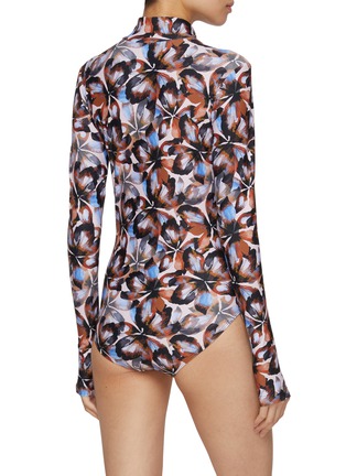 Back View - Click To Enlarge - WATSKIN - Ryann Mock Neck Bodysuit
