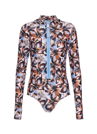 Main View - Click To Enlarge - WATSKIN - Ryann Mock Neck Bodysuit