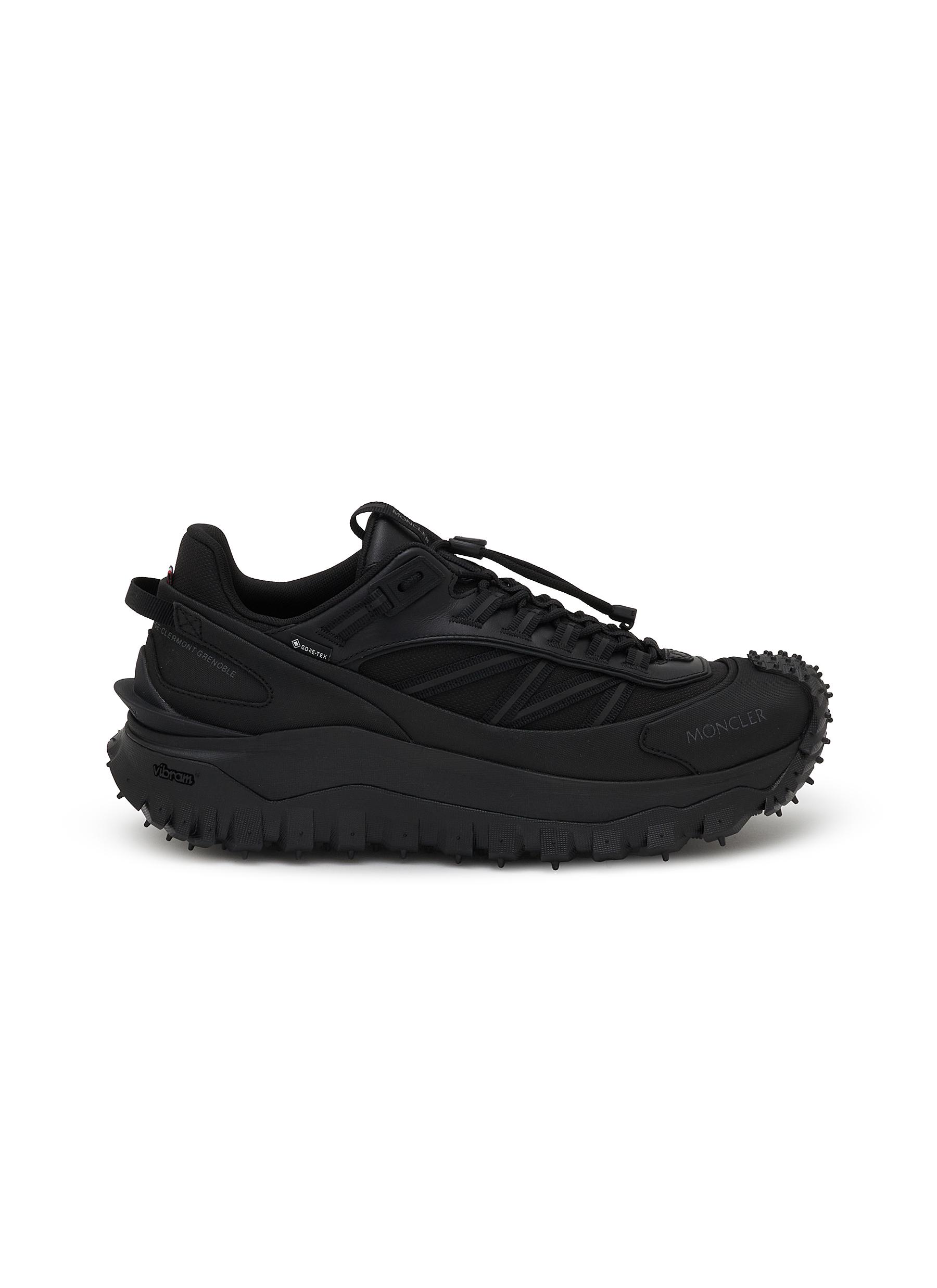 MONCLER トレイルグリップ GTX レザー メッシュ スニーカー 人気 MONCLER モンクレール TRAILGRIP SNEAKER トレイル グリップ