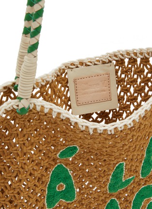 Detail View - Click To Enlarge - CLARE V - L'Été Á La Plage Crochet Tote Bag