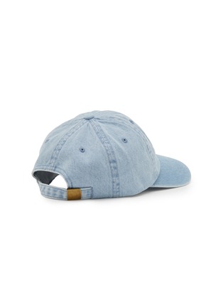 Figure View - Click To Enlarge - CLARE V - Déjà Vu Embroidered Cotton Baseball Cap