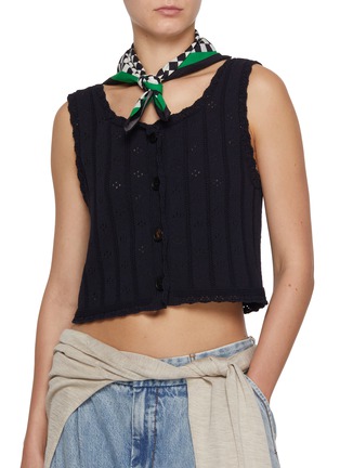 Figure View - Click To Enlarge - CLARE V - Checkered Bandana