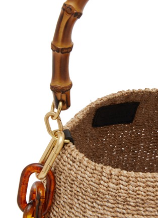 Detail View - Click To Enlarge - CLARE V - Pot De Miel Bamboo Handle Handbag
