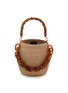Main View - Click To Enlarge - CLARE V - Pot De Miel Bamboo Handle Handbag