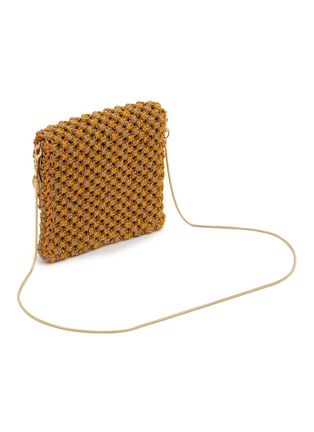 Detail View - Click To Enlarge - CLARE V - Ramya Crochet Crossbody Bag