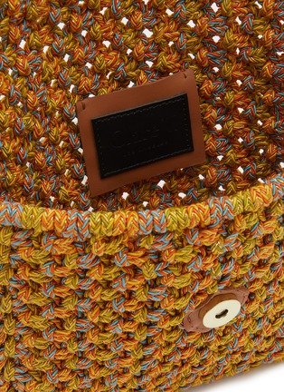 Detail View - Click To Enlarge - CLARE V - Ramya Crochet Crossbody Bag