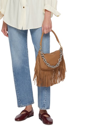 Figure View - Click To Enlarge - CLARE V - Petit Moyen Custom Strap Leather Bag