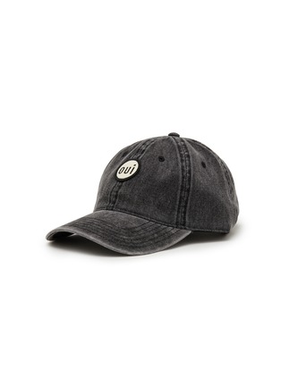 Main View - Click To Enlarge - CLARE V - Oui Embroidered Cotton Baseball Cap
