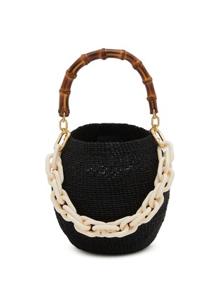 Main View - Click To Enlarge - CLARE V - Pot de Miel Resin Handle Basket Bag