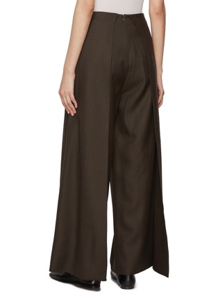 Back View - Click To Enlarge - RUOHAN - Morea Wide Leg Wool Pants