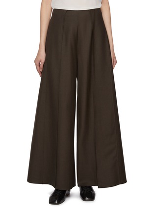 Main View - Click To Enlarge - RUOHAN - Morea Wide Leg Wool Pants