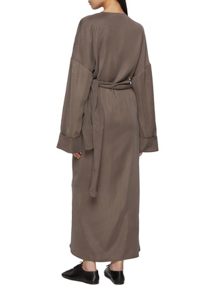 Back View - Click To Enlarge - RUOHAN - Ava Wrap Dress