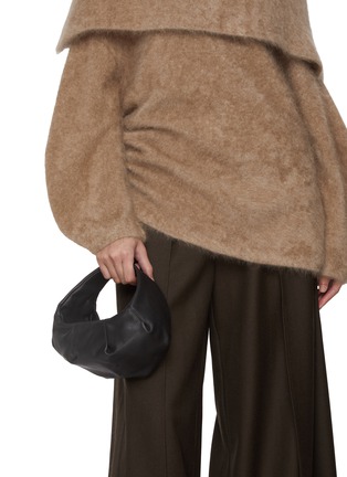 Figure View - Click To Enlarge - RUOHAN - Mini Moon Leather Handbag