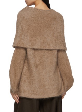 Back View - Click To Enlarge - RUOHAN - Lima Shawl Cashmere Top