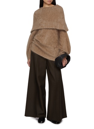 Figure View - Click To Enlarge - RUOHAN - Lima Shawl Cashmere Top
