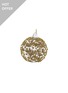 SHISHI Bead Flower Lace Glass Ball Ornament