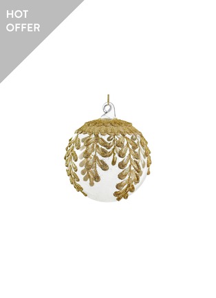 Main View - Click To Enlarge - SHISHI - Glitter Deco Glass Ball Ornament