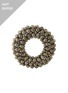 SHISHI Bubble Wreath — Antique Silver