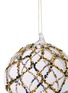 Detail View - Click To Enlarge - SHISHI - Diamond Lined Velvet Ball Ornament