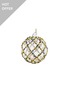 SHISHI Diamond Lined Velvet Ball Ornament