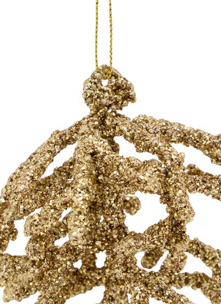 Detail View - Click To Enlarge - SHISHI - Cone Glitter Wire Ornament