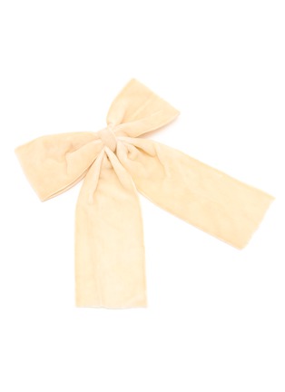 Detail View - Click To Enlarge - SHISHI - Velvet Bow With Clip Ornament