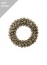 SHISHI Bubble Wreath — Antique Silver