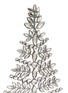 Detail View - Click To Enlarge - SHISHI - Glitter Gem Tree Ornament