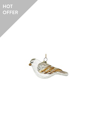 Main View - Click To Enlarge - SHISHI - Glitter Bird Glass Ornament