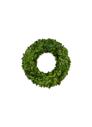 Main View - Click To Enlarge - SHISHI - Boxwood Wreath Preserved