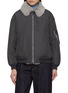 Main View - Click To Enlarge - BEAUTIFUL PEOPLE - Reversible Fur Taffeta MA-1 Jacket