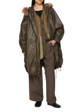 Figure View - Click To Enlarge - BEAUTIFUL PEOPLE - Multiway Track Coat