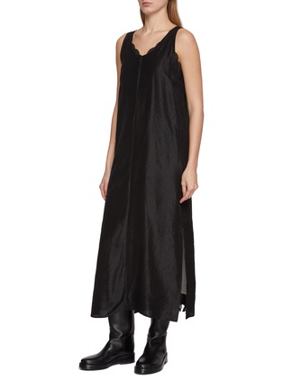 Detail View - Click To Enlarge - BEAUTIFUL PEOPLE - Wrinkled Chiffon Silk Habutae Dress