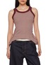 Main View - Click To Enlarge - BEAUTIFUL PEOPLE - Miller Double-End Cotton Tank Top T-Shirt