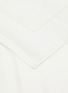 Detail View - Click To Enlarge - SILKY MIRACLE - The One Queen Size Silk Bed Set — Pearl White