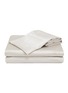Main View - Click To Enlarge - SILKY MIRACLE - The One Queen Size Silk Bed Set — Galaxy Grey
