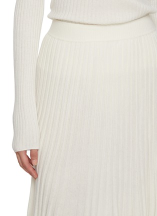  - ARCH4 - Sabrina Ribbed Cashmere Knit Maxi Skirt