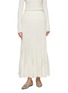 Main View - Click To Enlarge - ARCH4 - Sabrina Ribbed Cashmere Knit Maxi Skirt