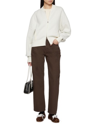Figure View - Click To Enlarge - ARCH4 - Jace Milano Knit Zip Up Cardigan