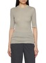Main View - Click To Enlarge - ARCH4 - Belsize Short Sleeve Cashmere Knit Top