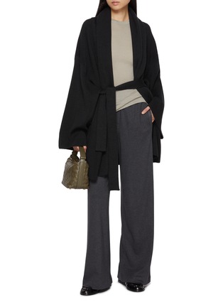 Figure View - Click To Enlarge - ARCH4 - Belsize Short Sleeve Cashmere Knit Top