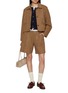 Figure View - Click To Enlarge - ARCH4 - Stanley Short Sleeve Cashmere Knit Cardigan