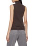Back View - Click To Enlarge - ARCH4 - Mika High Neck Ribbed Cashmere Knit Vest