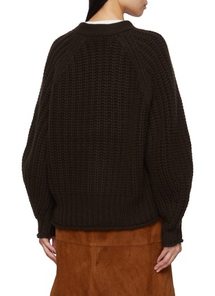 Back View - Click To Enlarge - ARCH4 - Rotterdam Knitted Cardigan