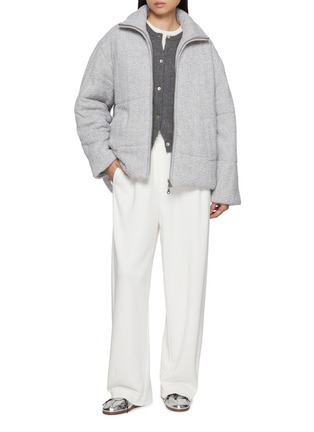 Figure View - Click To Enlarge - ARCH4 - Richmond Quilted Knit Jacket