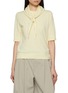 Main View - Click To Enlarge - ARCH4 - Imogen Scarf Tie Cashmere Knit Top