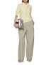Figure View - Click To Enlarge - ARCH4 - Imogen Scarf Tie Cashmere Knit Top
